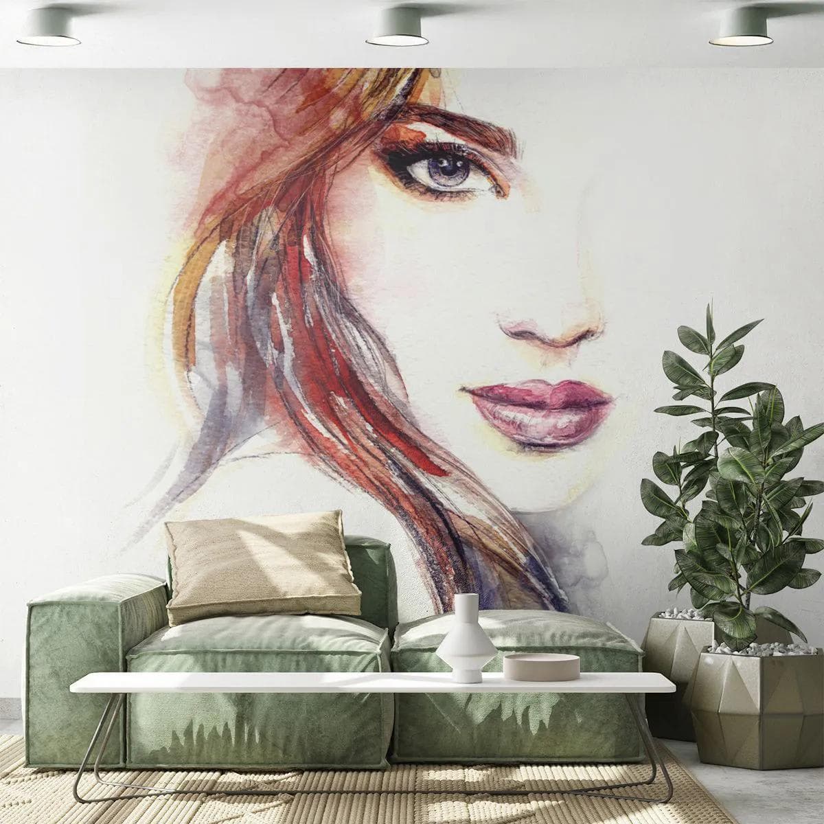 Portrait Wall Mural