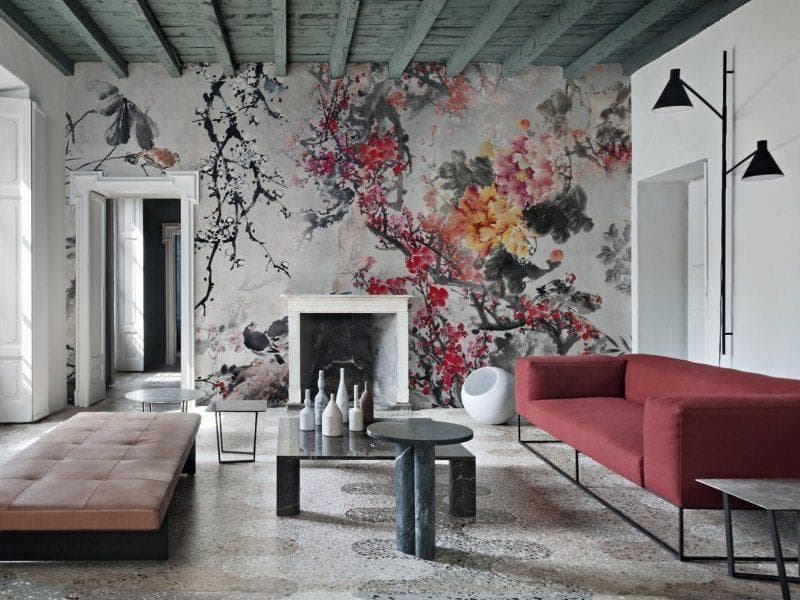 Living Room Feature Wall Mural