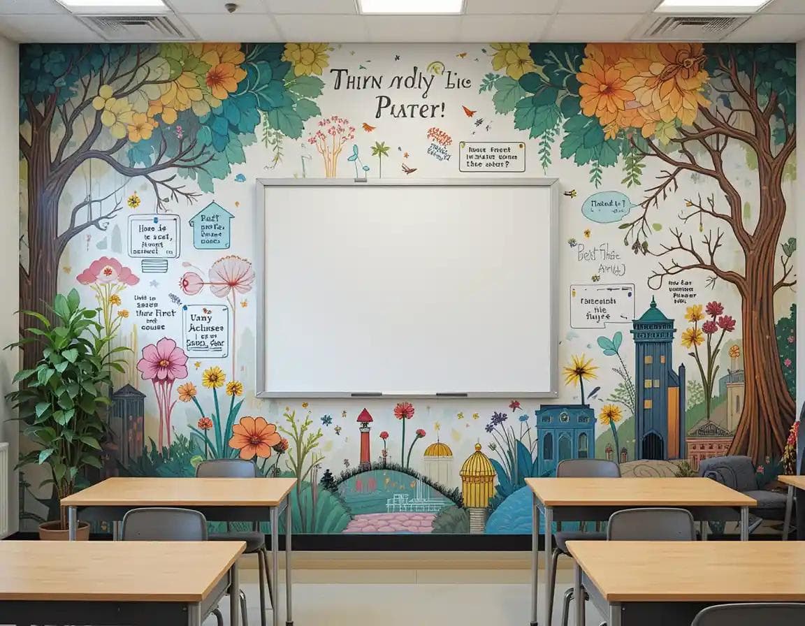 School & Educational Wall Mural