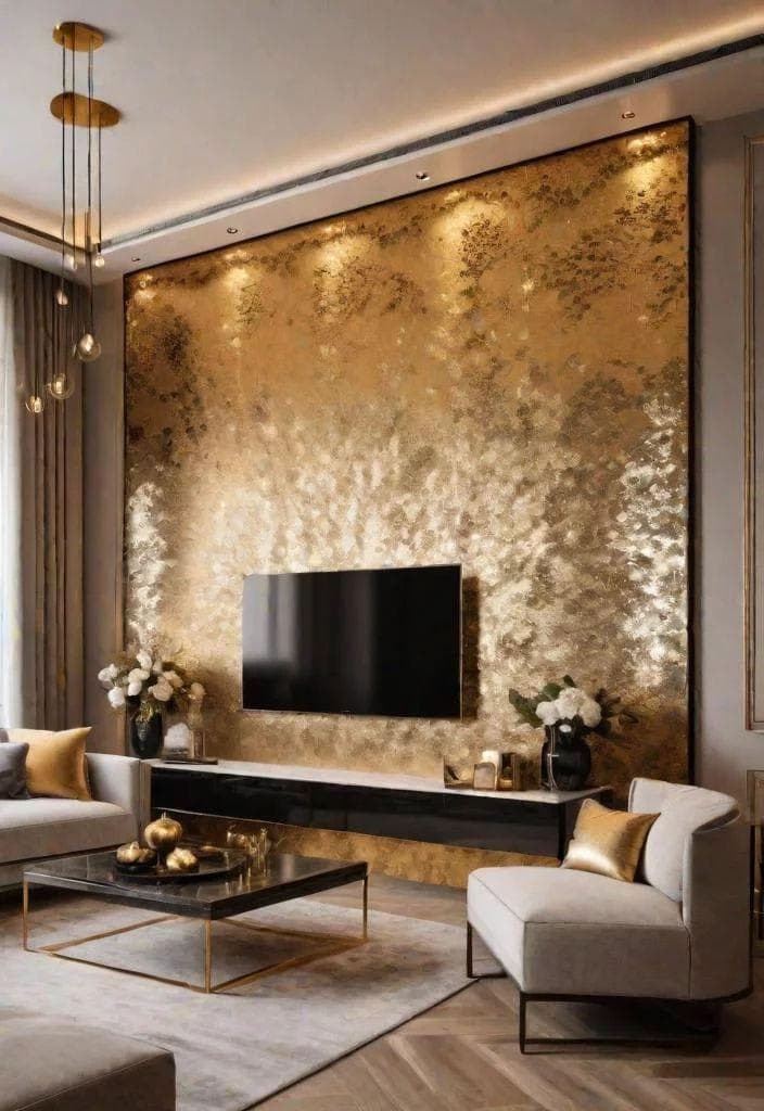 Metallic Gold Finish