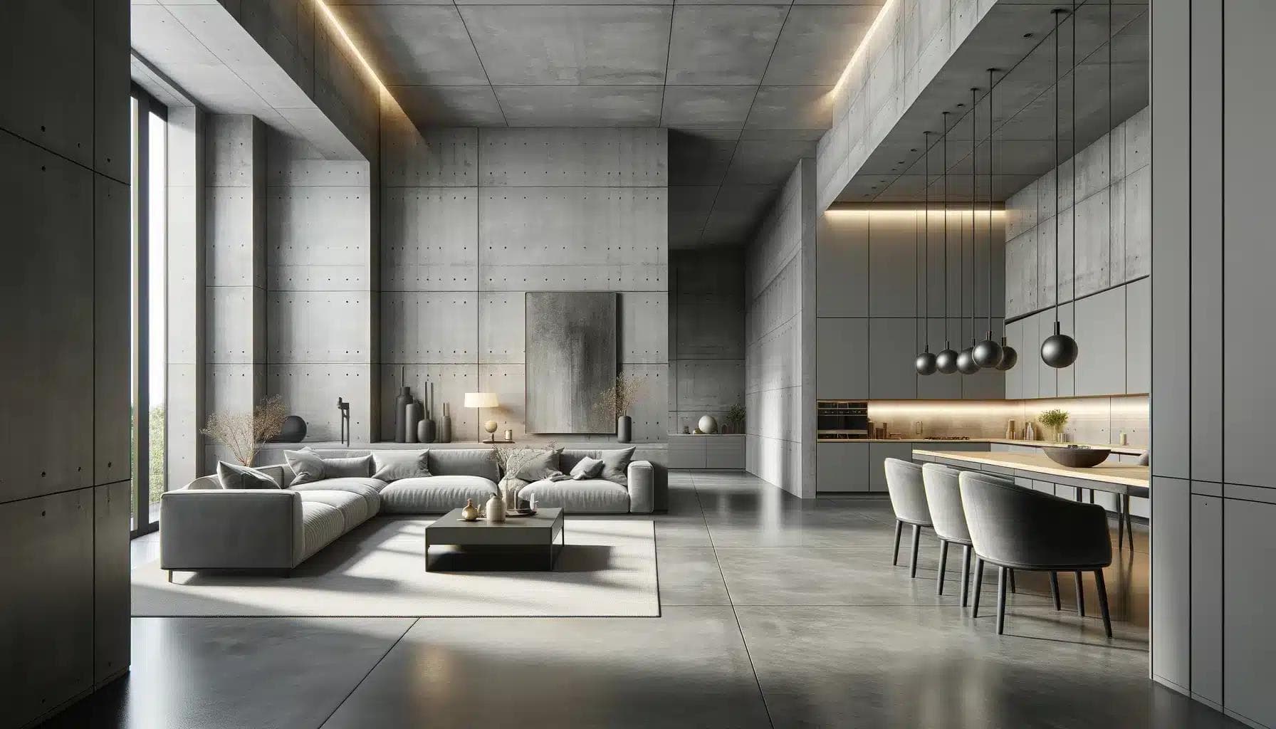 Concrete Effect Finish